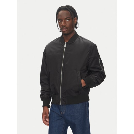 HUGO Kurtka bomber Biero 2531 50548696 Czarny Regular Fit ze sklepu MODIVO w kategorii Kurtki męskie - zdjęcie 183814428