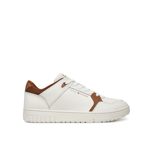 Tommy Hilfiger Sneakersy Basket Core Lite Lth Mix FM0FM05518 Écru ze sklepu MODIVO w kategorii Buty sportowe męskie - zdjęcie 183814447