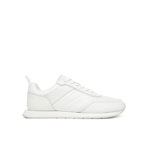 Calvin Klein Sneakersy Low Prof Runn Laceup Tape HM0HM01897 Biały ze sklepu MODIVO w kategorii Buty sportowe męskie - zdjęcie 183814548