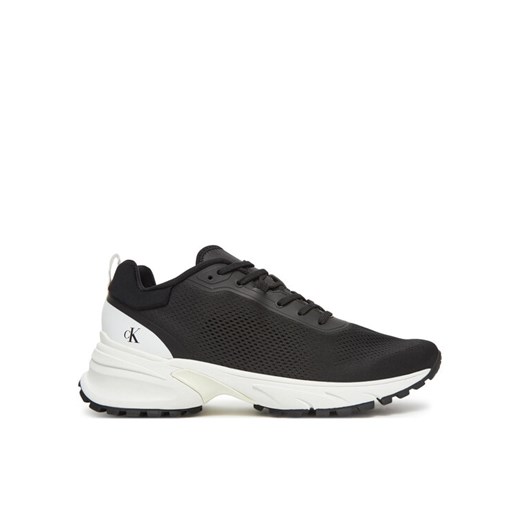 Calvin Klein Jeans Sneakersy Hike Runner Tech Knit YM0YM01284 Czarny ze sklepu MODIVO w kategorii Buty sportowe męskie - zdjęcie 183814636