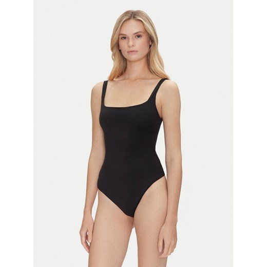 Guess Body O4BM16 KCDE0 Czarny Slim Fit ze sklepu MODIVO w kategorii Body damskie - zdjęcie 183814666