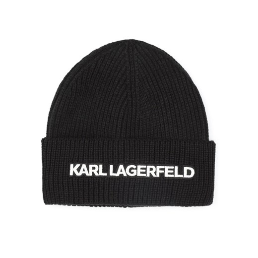 Karl Lagerfeld Kids Czapka Z11063 Czarny ze sklepu MODIVO w kategorii Czapki dziecięce - zdjęcie 183814709