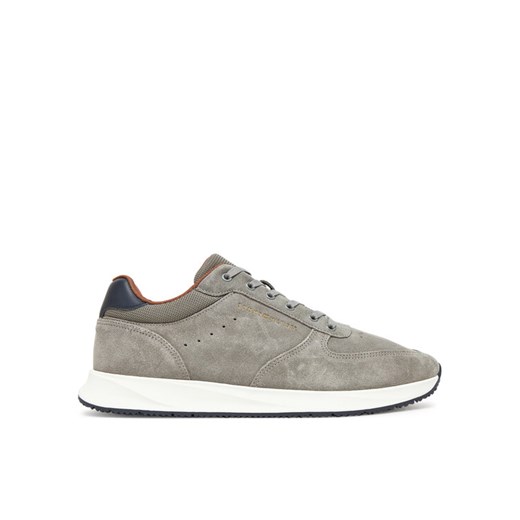 Tommy Hilfiger Sneakersy Premium Suede Hybrid FM0FM05690 Szary ze sklepu MODIVO w kategorii Buty sportowe męskie - zdjęcie 183814715