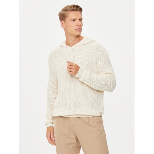 Guess Sweter M4YR09 Z3FB1 Écru Regular Fit ze sklepu MODIVO w kategorii Swetry męskie - zdjęcie 183814829