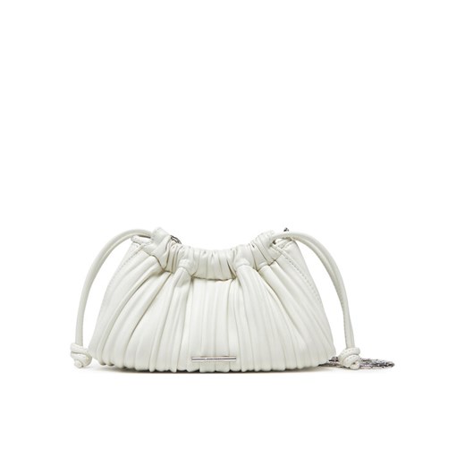 Calvin Klein Torebka Drawstring Plisse Conv Mini Cb P LV04F3077G Biały ze sklepu MODIVO w kategorii Torebki worki - zdjęcie 183814965