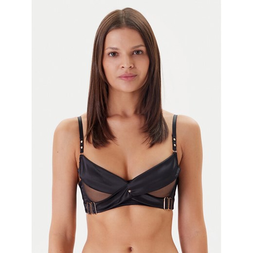 Hunkemöller Biustonosz z fiszbiną Colette 301142 Czarny ze sklepu MODIVO w kategorii Biustonosze - zdjęcie 183814976