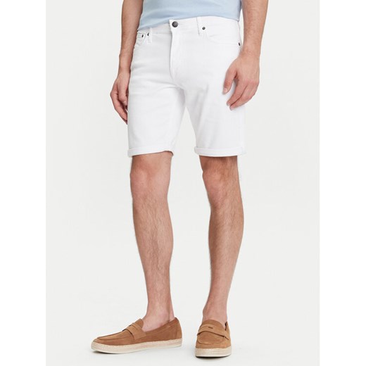 Jack&Jones Szorty jeansowe Rick 12274985 Biały Regular Fit ze sklepu MODIVO w kategorii Spodenki męskie - zdjęcie 183815048