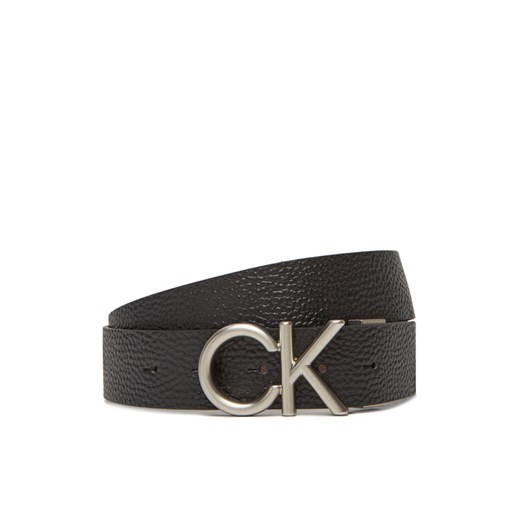 Calvin Klein Pasek Męski Ck Hallmark Logo 35Mm Adj/Rev LV04D7034G Czarny ze sklepu MODIVO w kategorii Paski męskie - zdjęcie 183815079