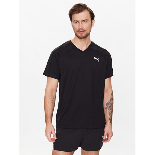 Puma Koszulka techniczna Train Cloudspun 523123 Czarny Regular Fit ze sklepu MODIVO w kategorii T-shirty męskie - zdjęcie 183815137
