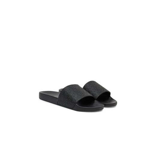 Calvin Klein Klapki Pool Slide Mono HM0HM01968 Czarny Calvin Klein 42 MODIVO