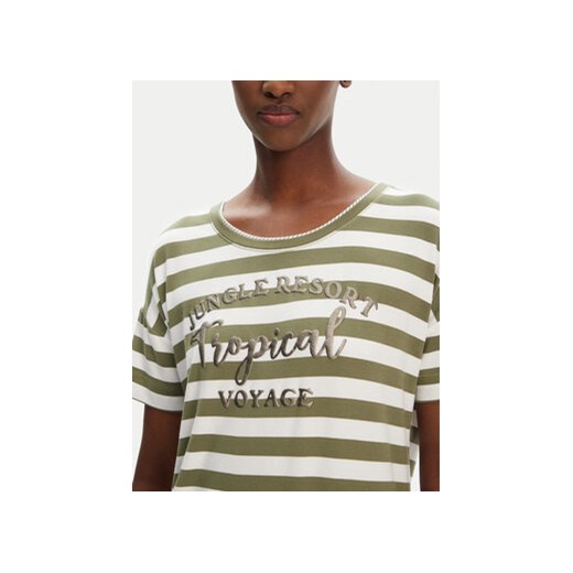 Olsen T-Shirt 11105101 Zielony Regular Fit Olsen 46 MODIVO