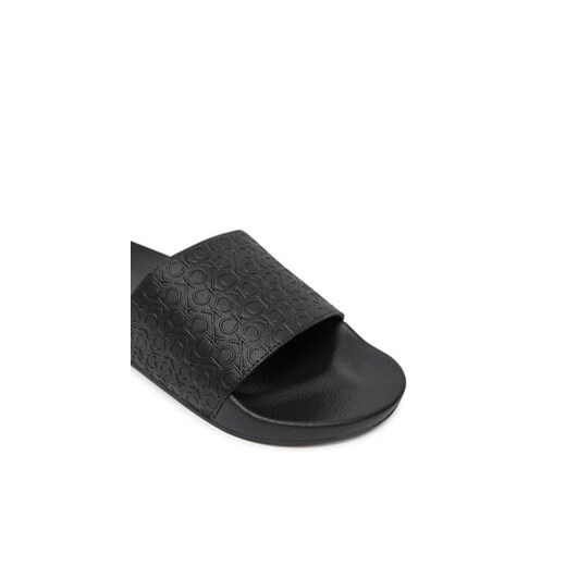 Calvin Klein Klapki Pool Slide Mono HM0HM01968 Czarny Calvin Klein 41 MODIVO