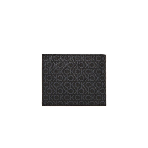 Calvin Klein Portfel męski Ck Must Mono Billfold W/ Coin LV04D1038G Czarny Calvin Klein 00 MODIVO