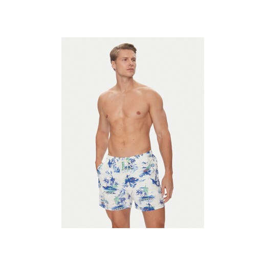 Tommy Hilfiger Szorty kąpielowe UM0UM03491 Kolorowy Regular Fit Tommy Hilfiger M MODIVO