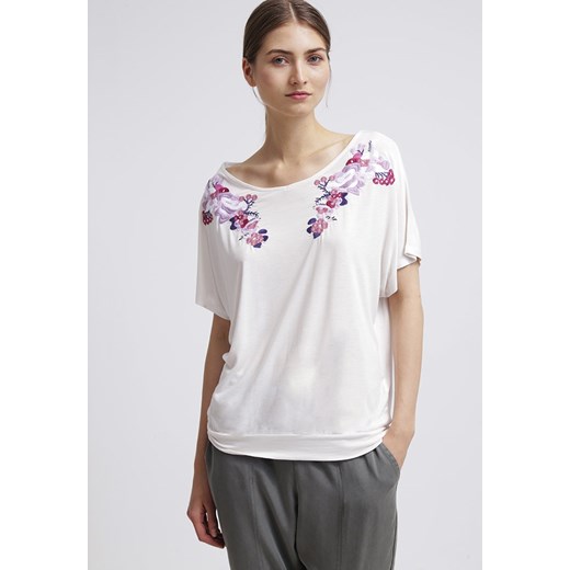 Anna Field Tshirt basic offwhite zalando  dżersej