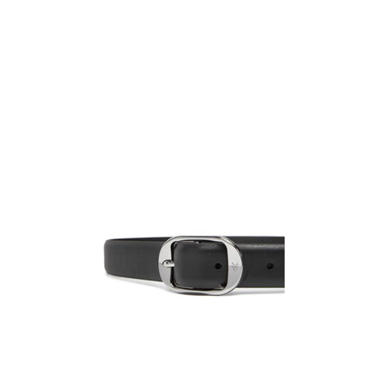Calvin Klein Pasek Damski Forged Pin Belt 25Mm LV04K7014G Czarny Calvin Klein 85 MODIVO
