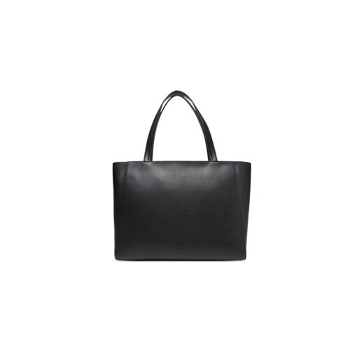 Calvin Klein Torebka Ck Re-Lock Medium Shopper LV04F3223G Czarny Calvin Klein 00 MODIVO