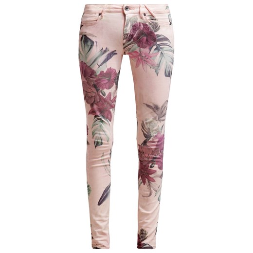 Guess G/D COLORFULL FOREST STR BULL Jeansy Slim fit colorful forest pin zalando bezowy abstrakcyjne wzory