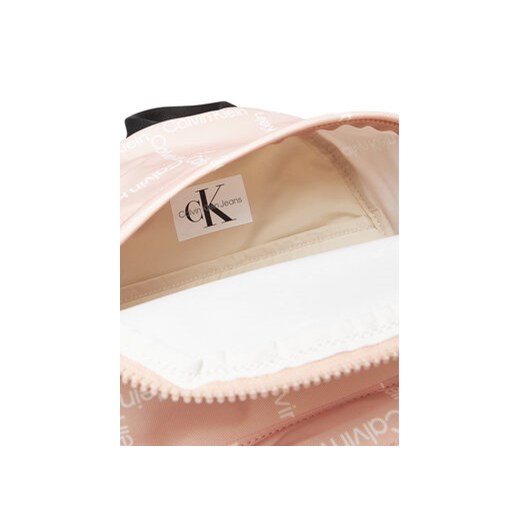 Calvin Klein Jeans Plecak City Grid Aop IU0IU00711 Różowy 00 MODIVO