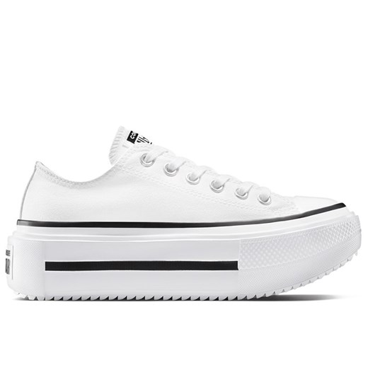 Buty damskie Converse Chuck Taylor All Star Lift Double Stack Platform A15491C - białe ze sklepu streetstyle24.pl w kategorii Trampki damskie - zdjęcie 183825487