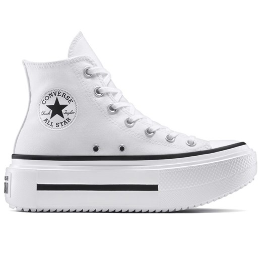Buty damskie Converse Chuck Taylor All Star Lift Double Stack A12976C - białe ze sklepu streetstyle24.pl w kategorii Trampki damskie - zdjęcie 183825488
