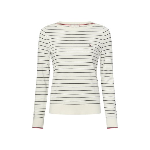 Tommy Hilfiger Sweter damski Kobiety écru w paski ze sklepu vangraaf w kategorii Swetry damskie - zdjęcie 183825967