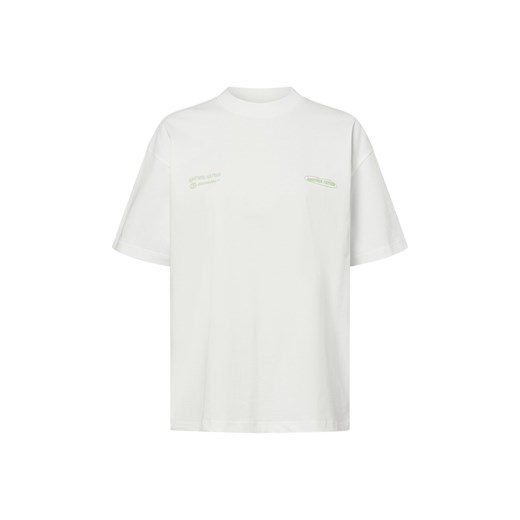 Another Cotton Lab Koszulka damska - Matcha Lab Kobiety Bawełna biały nadruk ze sklepu vangraaf w kategorii Bluzki damskie - zdjęcie 183826005