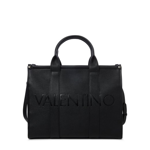 VALENTINO HANDBAGS Sprzedawca damski - Syria Kobiety Sztuczna skóra czarny jednolity ze sklepu vangraaf w kategorii Torby Shopper bag - zdjęcie 183826036