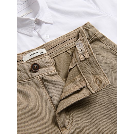 Reserved - Bawełniany komplet - beżowy Reserved 170 (13-14 lat) Reserved