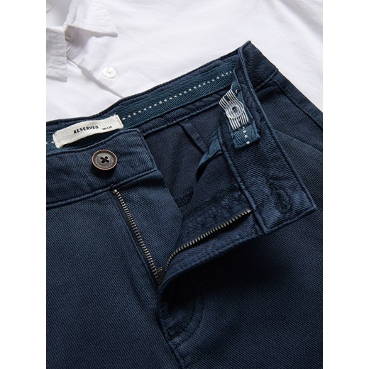 Reserved - Bawełniany komplet - granatowy Reserved 122 (6-7 lat) Reserved