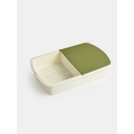 Sinsay - Pojemnik na żywność z sitkiem - biały Sinsay One Size Sinsay