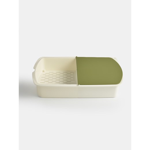 Sinsay - Pojemnik na żywność z sitkiem - biały Sinsay One Size Sinsay