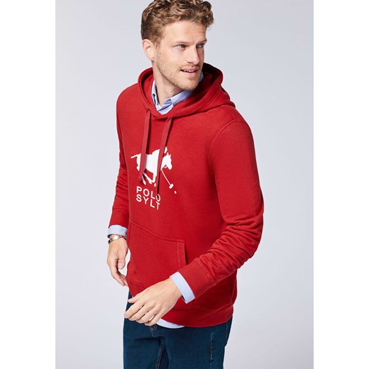 Bluza męska Polo Sylt czerwona