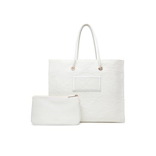 Torebka Elisabetta Franchi BS-82A-52E2-V440 Biały ze sklepu eobuwie.pl w kategorii Torby Shopper bag - zdjęcie 183832198