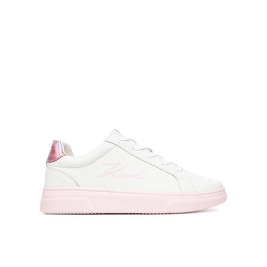 Sneakersy Karl Lagerfeld Kids Z30377 S Biały ze sklepu eobuwie.pl w kategorii Buty sportowe dziecięce - zdjęcie 183832206