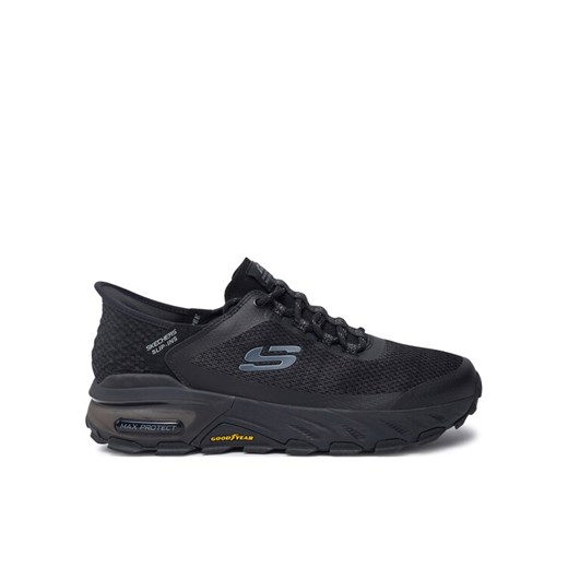 Sneakersy Skechers Max Protect Assembly 237309 Czarny ze sklepu eobuwie.pl w kategorii Buty sportowe męskie - zdjęcie 183832256