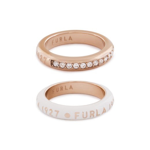 Furla Zestaw 2 pierścionków 1927 WJ00251 K22000 3914S Różowe złoto ze sklepu MODIVO w kategorii Pierścionki - zdjęcie 183833086
