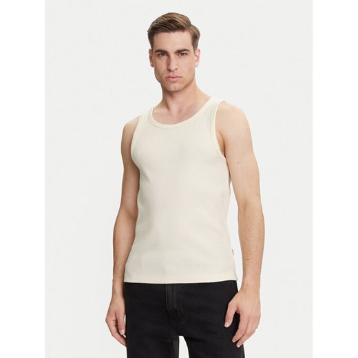Only & Sons Tank top Tanner 22030217 Écru Regular Fit ze sklepu MODIVO w kategorii T-shirty męskie - zdjęcie 183833105