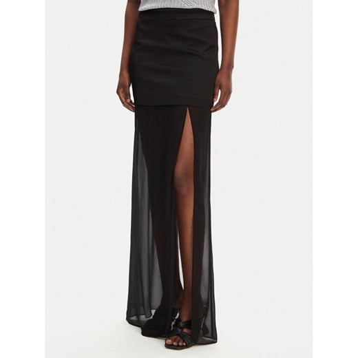 PINKO Spódnica maxi Gaerzetta 104686 A2CO Czarny Regular Fit ze sklepu MODIVO w kategorii Spódnice - zdjęcie 183833118