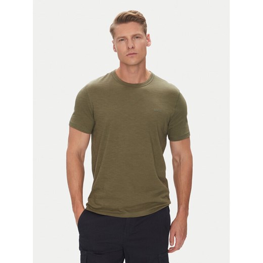 BOSS T-Shirt Tegood 50508243 Khaki Regular Fit ze sklepu MODIVO w kategorii T-shirty męskie - zdjęcie 183833197
