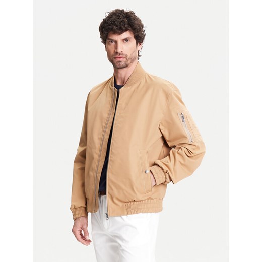 BOSS Kurtka bomber H-Comber-253 50544097 Beżowy Regular Fit ze sklepu MODIVO w kategorii Kurtki męskie - zdjęcie 183833218