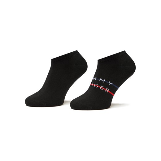 Tommy Hilfiger Zestaw 2 par niskich skarpet męskich 701222188 Czarny ze sklepu MODIVO w kategorii Skarpetki męskie - zdjęcie 183833307