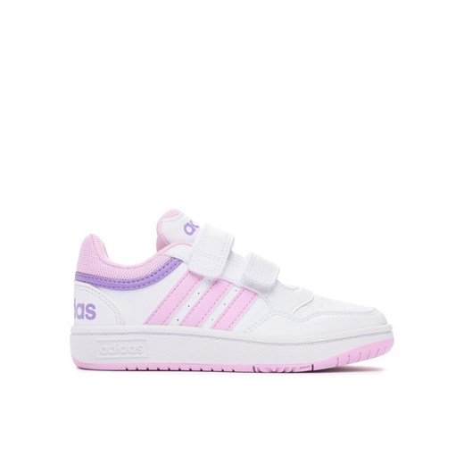 adidas Sneakersy Hoops Lifestyle IF5319 Biały ze sklepu MODIVO w kategorii Buty sportowe dziecięce - zdjęcie 183833316