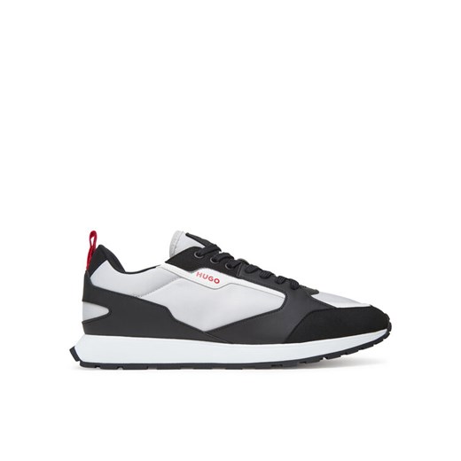 HUGO Sneakersy Icelin 50536568 Szary ze sklepu MODIVO w kategorii Buty sportowe męskie - zdjęcie 183833328