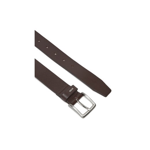 BOSS HUGO pasek brązowy 