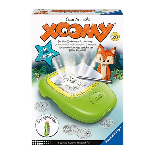 Ravensburger Mini stolik do rysowania &quot;Cute Animals&quot; - 6+ ze sklepu Limango Polska w kategorii Zabawki - zdjęcie 183837367