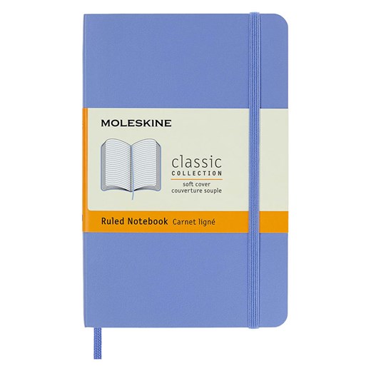 Moleskine Notatnik w kolorze fioletowym - 9 x 14 cm ze sklepu Limango Polska w kategorii Akcesoria biurowe - zdjęcie 183837788