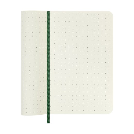 Moleskine Notatnik w kolorze zielonym - 9 x 14 cm onesize promocja Limango Polska