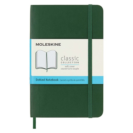 Moleskine Notatnik w kolorze zielonym - 9 x 14 cm onesize okazja Limango Polska