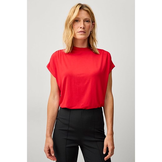 ellos Koszulka &quot;Hildur&quot; w kolorze czerwonym Ellos S wyprzedaż Limango Polska